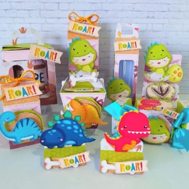Kit 60 Lembrancinhas Dino Baby