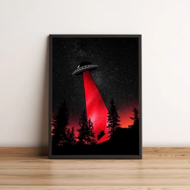 Quadro Abdução Alienígena 43