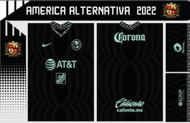 Vetor Da Camisa Do America Alternativa 2022
