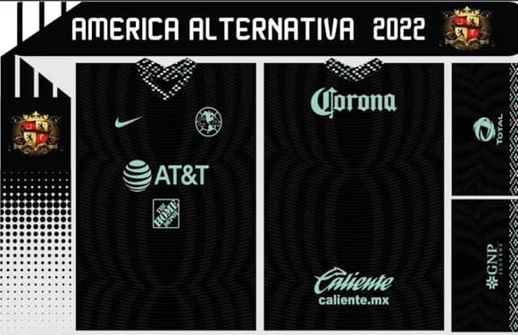 Vetor Da Camisa Do America Alternativa 2022