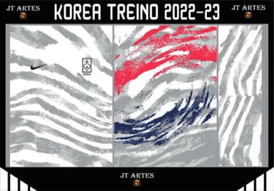 Vetores Camisa Coréia do Sul Treino 2022-23