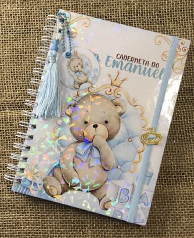 Caderneta de Saúde / Vacinação Personalizada - Ursinho