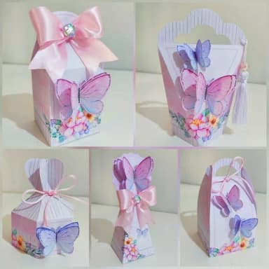 Kit 60 Lembrancinhas Jardim Encantado