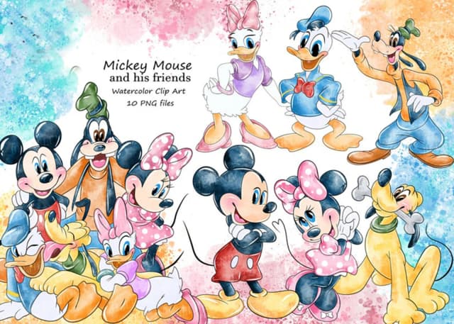 KIT DIGITAL MICKEY E MINNIE 16