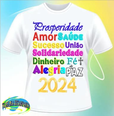 Camiseta Ano Novo 2024 - 03