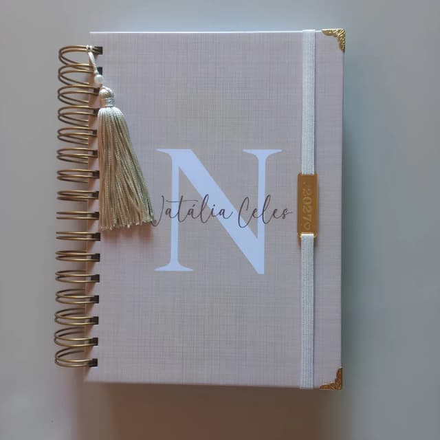 Planner 2027 Personalizado A5| Planner Diário e Semanal para Organização e Planejamento Minimalista