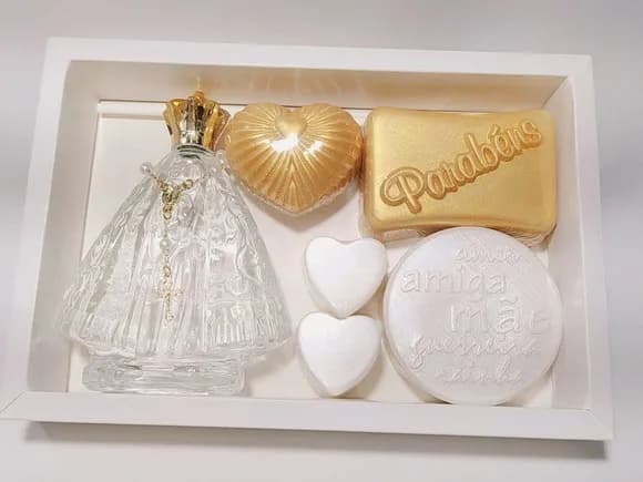 Presente para Mãe Católica: Kit Aromatizador Nossa Senhora