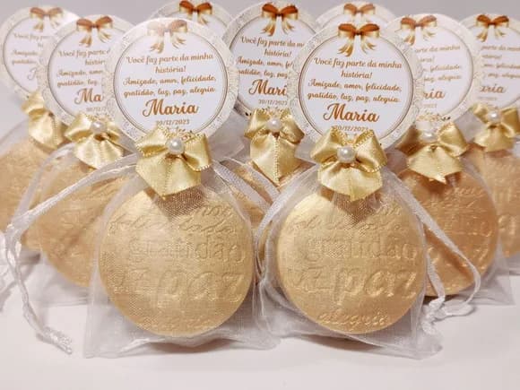 Lembrancinha de Aniversário: Sabonete Desejos de Gratidão P