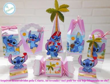 Kit 60 Lembrancinhas Stitch #2