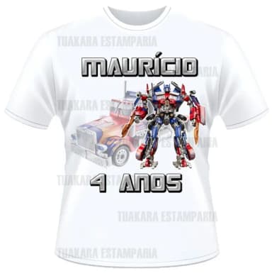 Camiseta Transformers - Optimus Prime