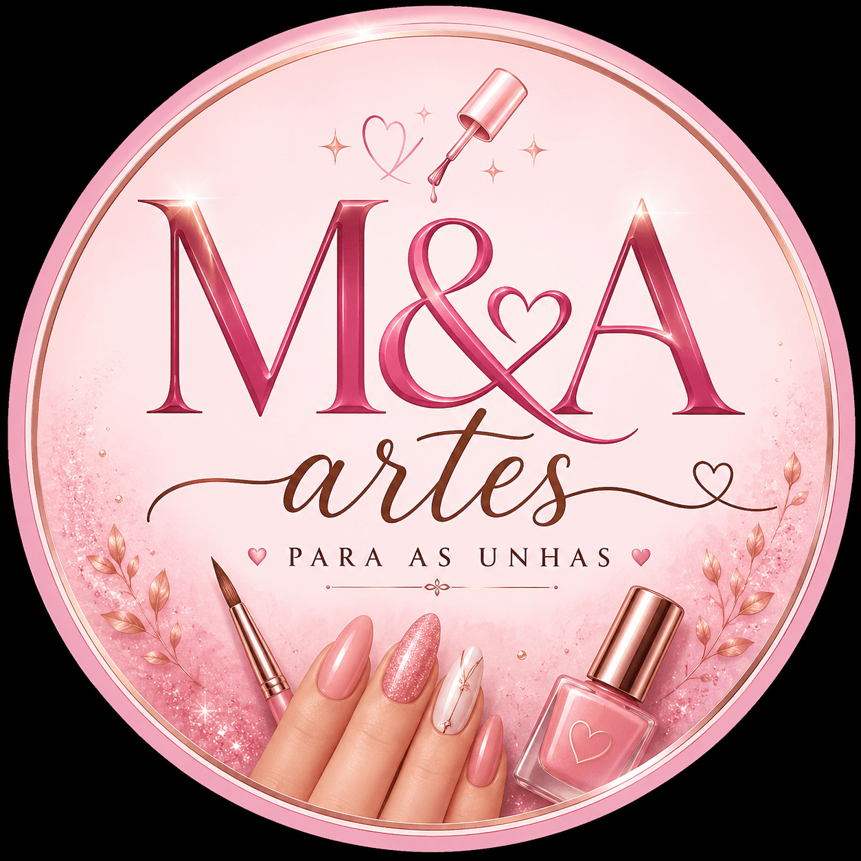 Marcinha adesivos para unhas