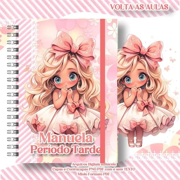Caderno ou Agenda Personalizada