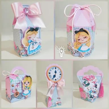 Kit 30 Lembrancinhas - Alice