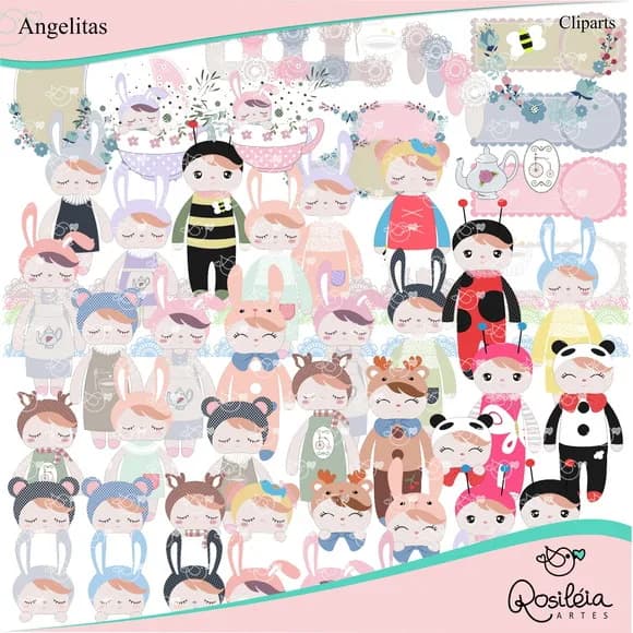 Kit Digital Angelitas - Cód.: 29