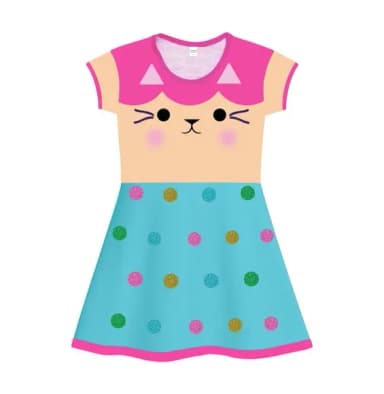Vestido Infantil Caixa