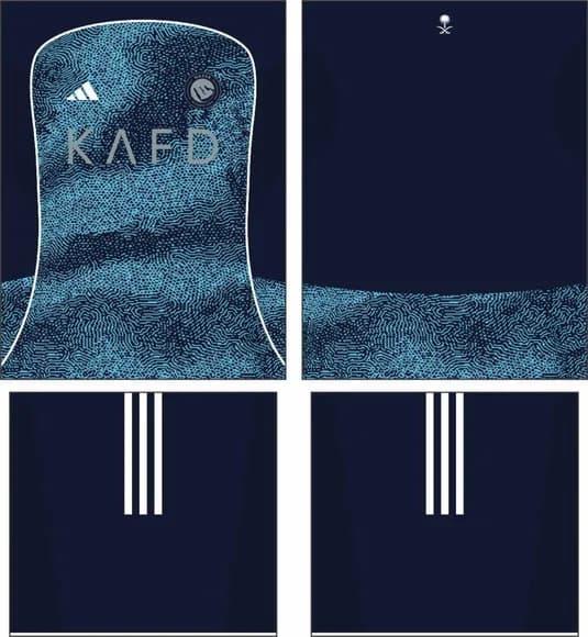 Arte Vetor Camisa Al-nassr Visita 2025-2026