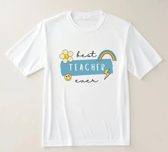 Camiseta Best Teacher Ever