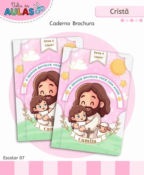 Caderno Brochurão Personalizado