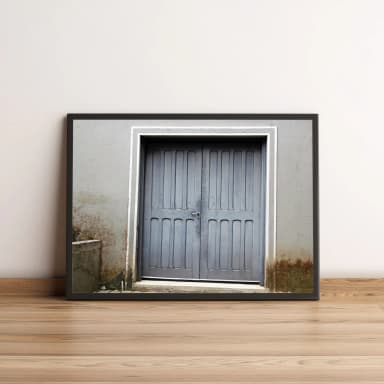 Quadro Porta Azul 33