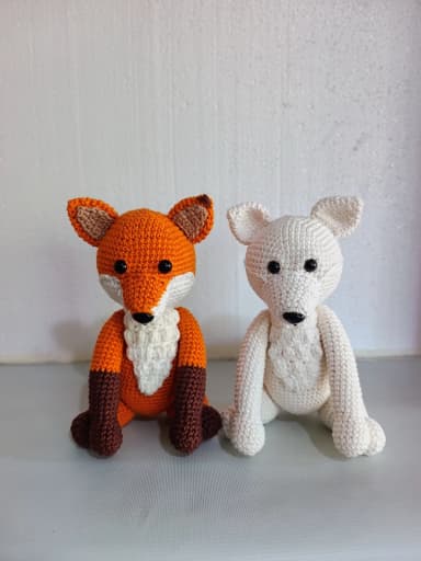 Amigurumi raposa