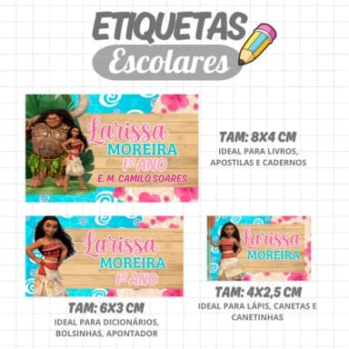 60 Etiquetas Personalizadas