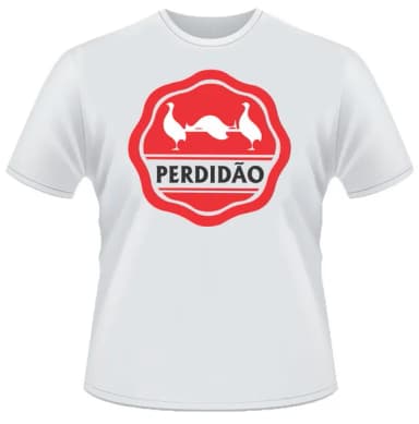 CAMISETA DIVERTIDA PERDIDÃO
