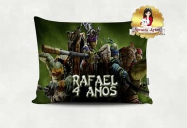 Almofada Tartarugas Ninja
