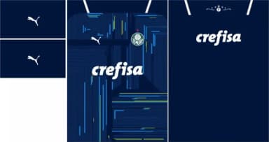 Vetor da camisa do p a l m e i r a s