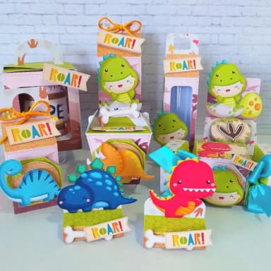 Kit 30 Lembrancinhas Dino Baby