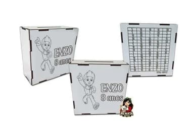 Cofrinho Personalizado Patrulha Canina Lembrancinha