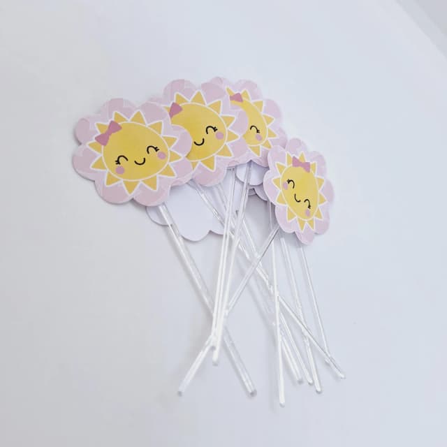 Topper de Doces Personalizados SOL