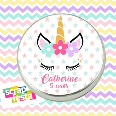 Latinhas Personalizadas Lembrancinhas Festa Unicórnio