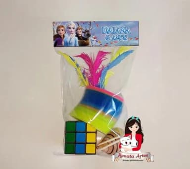 Kit Brinquedos Retrô Tema Frozen