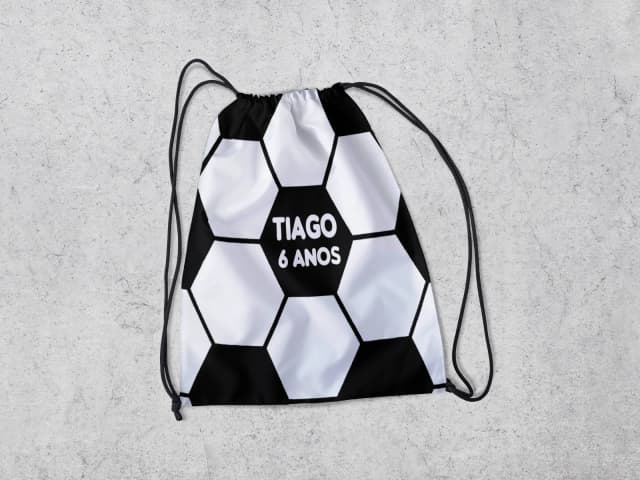 Mochilinha Personalizada  Futebol
