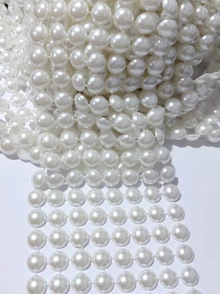 Manta de Meia Pérola de 12mm Perolada Medida 10cmx50cm