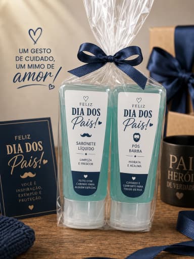 Kit Pós Barba e Sabonete Líquido
