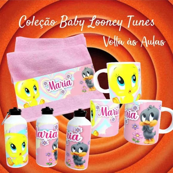 Kit Toalhinha com Garrafa Personalizada