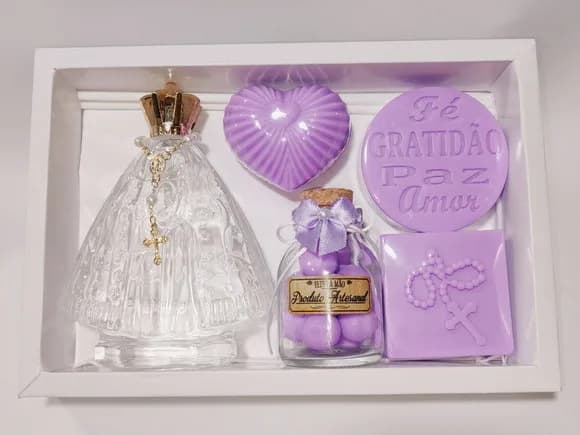 Presente de Aniversário: Kit Aromatizador Nossa Senhora