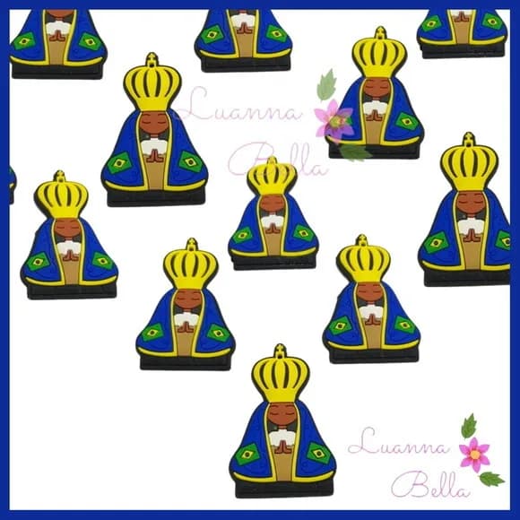 Apliques Emborrachado Nossa Senhora - Pcts C/6 Unds