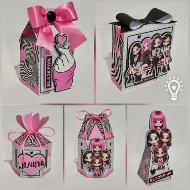 Kit Festa Black Pink