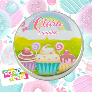 Latinhas Personalizada Festa Confeitaria