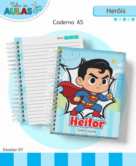 Caderno ou Agenda Personalizada