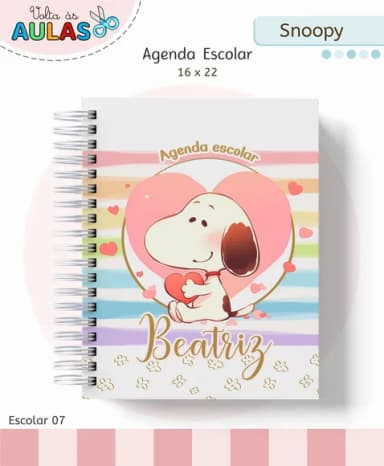 Caderno ou Agenda Personalizada