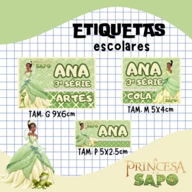 60 Etiquetas Personalizadas