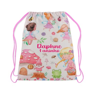 Mochilinha personalizada Das Fadas