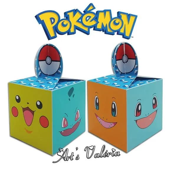 Caixa Cubo Pokémon Go
