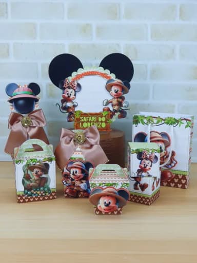 Arquivo de Corte Mickey Safari 10