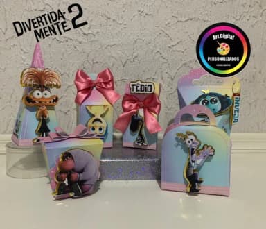 Kit 30 Lermbrancinhas Divertidamente