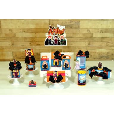Kit 60 Lembrancinhas Harry Potter