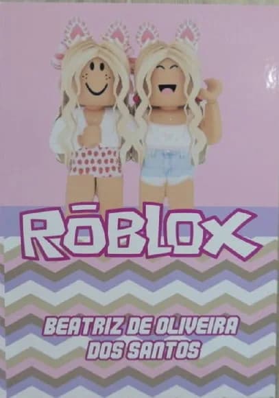 Kit 2 Cadernos Brochurão + Kit com 25 Etiquetas Mistas
